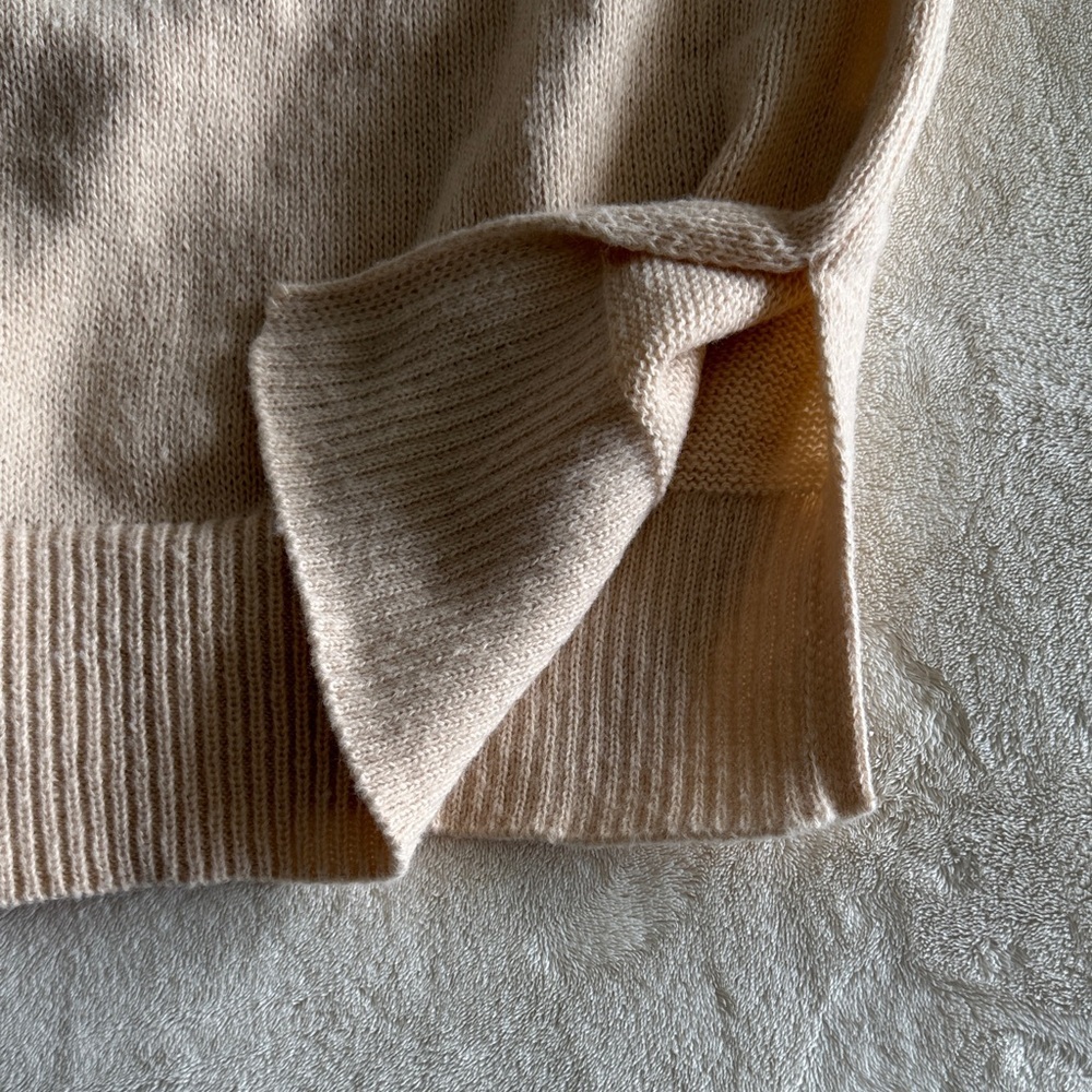 Women’s Cozy Knit Sweater Set in Light Beige - Picture 6 of 13